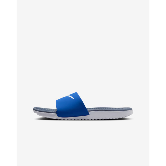 Nike Kawa Big Kids Slides Size 7Y / 8.5 Womens Royal Thunder Blue FJ8812 402 NEW - Picture 4 of 6
